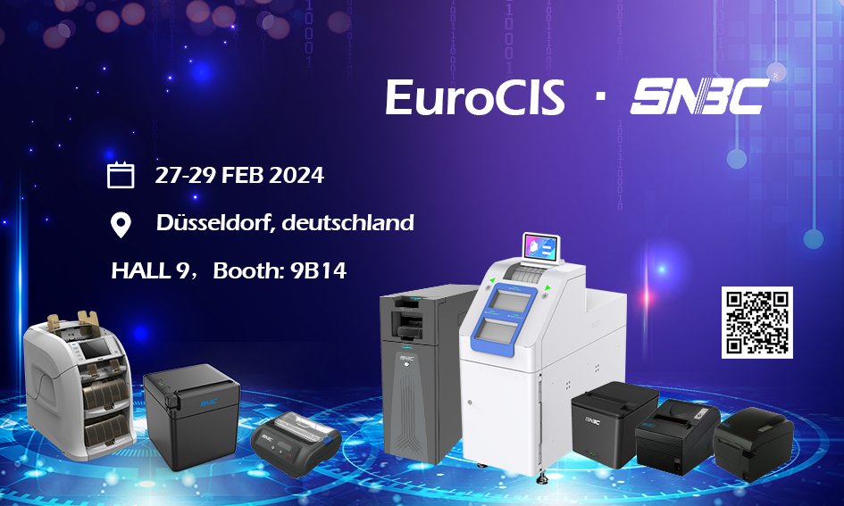 EUROCIS 2024: Descubre soluciones de impresión de efectivo e impresión de recibos de vanguardia en Stand 9B14