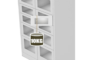 Fiabilidad de la puerta de la caja